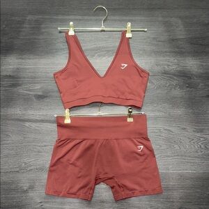 Gymshark Rust Activewear Set